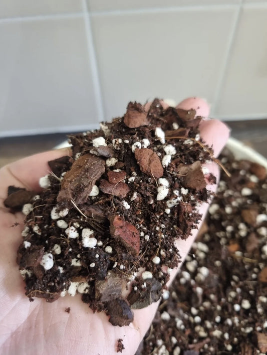 Chunky potting Mix | Aroid potting mix| Organic Houseplant compost Fast Draining